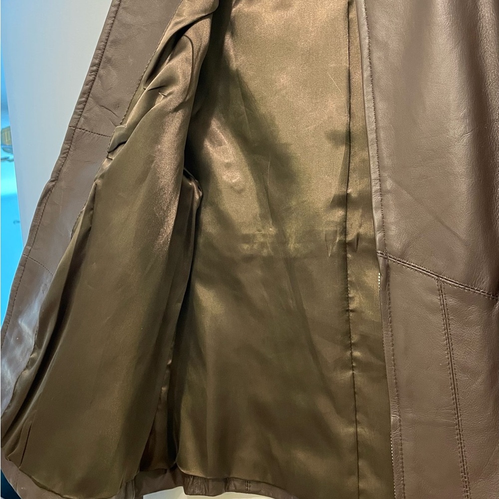 Style & Co Leather Jacket - Picture 8 of 8